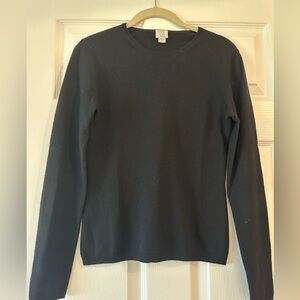 TSE Classic cashmere black Crew Neck Sweater